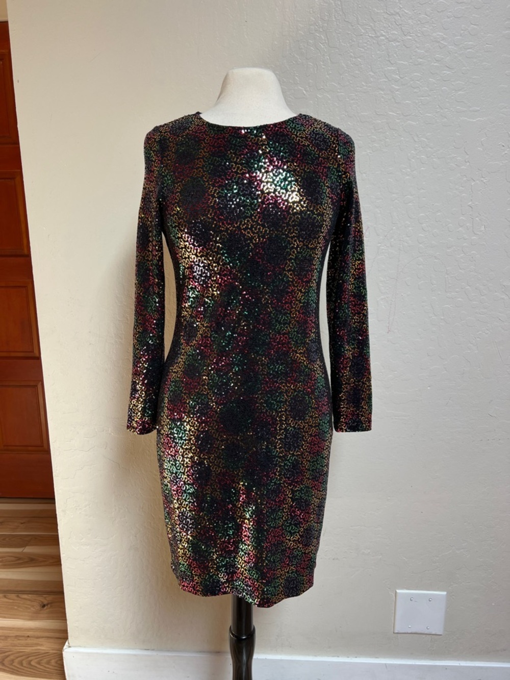 Isaac Mizrahi New York sequin dress NWOT